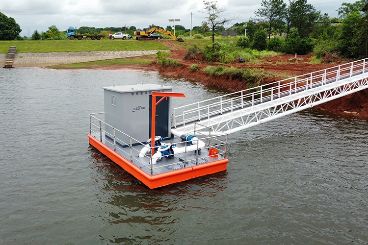 Pumpstation zur Abwasseraufbereitung